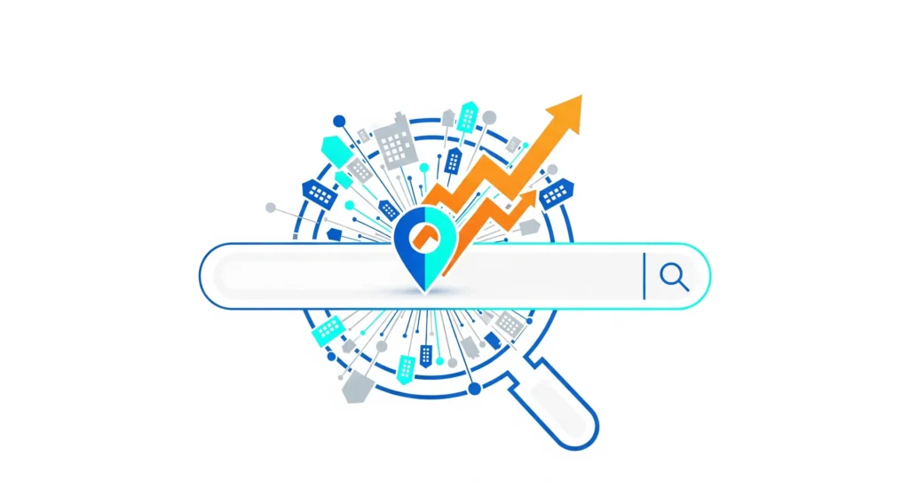 Seo lokalne przewodnik grafika w